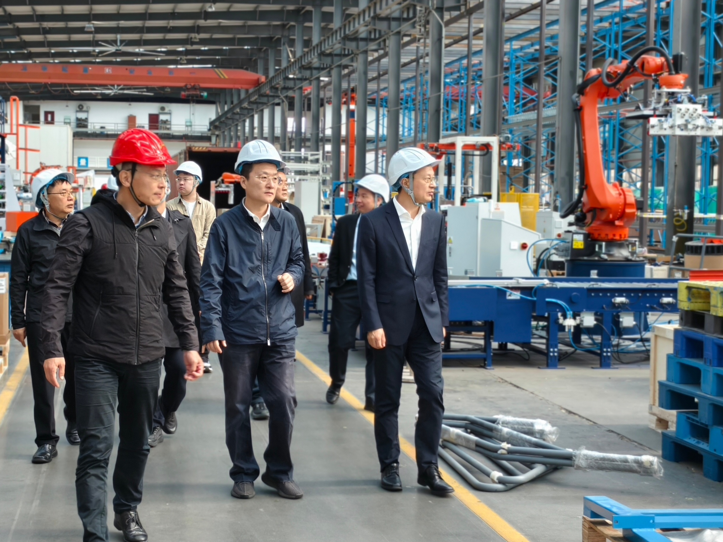 保利集團(tuán)科技信息中心、保利中輕外部董事一行調(diào)研中輕長(zhǎng)泰